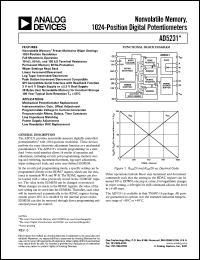 Click here to download AD5231BRU10 Datasheet
