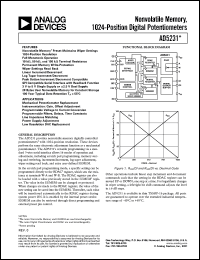 Click here to download AD5231BRU50 Datasheet