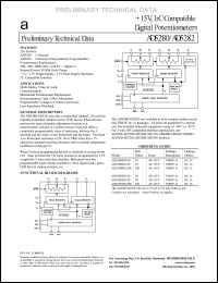 Click here to download AD5282 Datasheet
