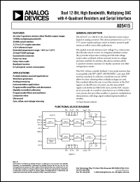 Click here to download AD5415 Datasheet
