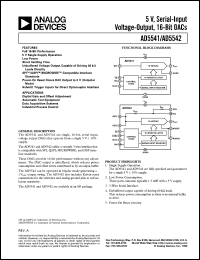Click here to download AD5541LRZ-REEL7 Datasheet