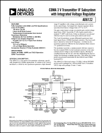 Click here to download AD6122ACPRL Datasheet