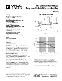 Click here to download AD628 Datasheet