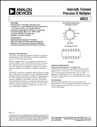 Click here to download AD632BHZ Datasheet