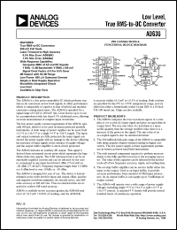 Click here to download AD636K Datasheet
