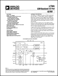 Click here to download AD7001 Datasheet