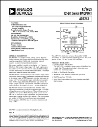 Click here to download AD7243SQ Datasheet