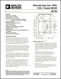 Click here to download EVAL-AD7265CB1 Datasheet