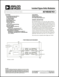 Click here to download AD7400 Datasheet