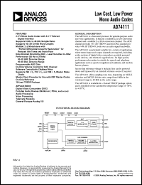 Click here to download AD74111 Datasheet