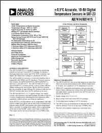 Click here to download AD7414 Datasheet