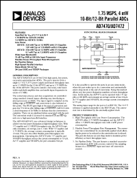 Click here to download AD7472BRU Datasheet
