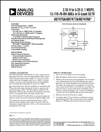 Click here to download AD7478AAKS-500RL7 Datasheet