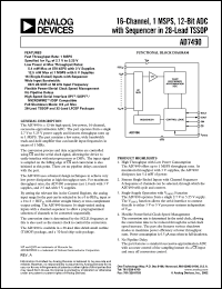 Click here to download AD7490BRU-REEL Datasheet