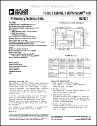 Click here to download AD7621ACP Datasheet