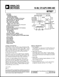 Click here to download AD7665 Datasheet