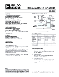 Click here to download AD7679ASTRL Datasheet