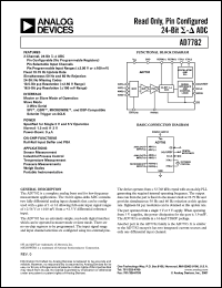 Click here to download AD7782 Datasheet
