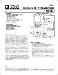 Click here to download AD7870A Datasheet