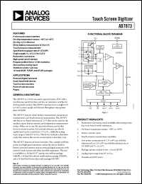 Click here to download AD7873ARU-REEL7 Datasheet