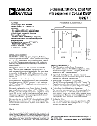 Click here to download AD7927BRU Datasheet