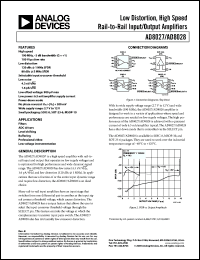 Click here to download AD8027 Datasheet