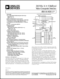 Click here to download AD8110-EB Datasheet