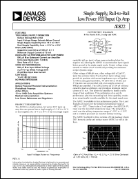 Click here to download AD822BN Datasheet