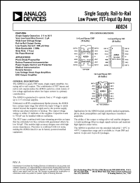 Click here to download AD824AN-3V Datasheet