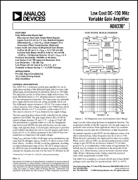 Click here to download AD8330ACP Datasheet