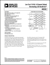 Click here to download AD8383ACPZ Datasheet