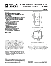 Click here to download AD8392ACP-R2 Datasheet