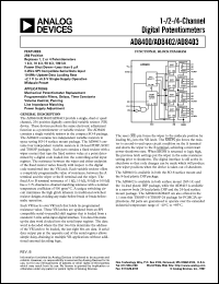 Click here to download AD8402AN100 Datasheet