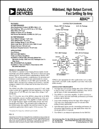 Click here to download AD842KHZ Datasheet