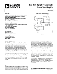 Click here to download AD8555 Datasheet