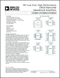 Click here to download AD8661 Datasheet