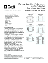 Click here to download AD8662 Datasheet