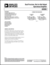 Click here to download AD8698 Datasheet