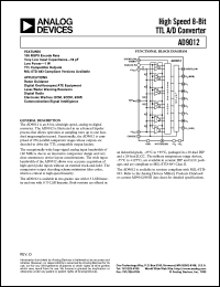 Click here to download AD9012TQ Datasheet
