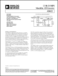 Click here to download AD9022 Datasheet
