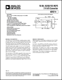 Click here to download AD9214 Datasheet