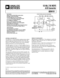 Click here to download AD9410 Datasheet