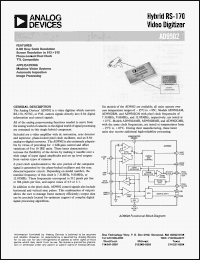 Click here to download AD9502BM Datasheet