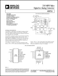 Click here to download AD9701SE Datasheet