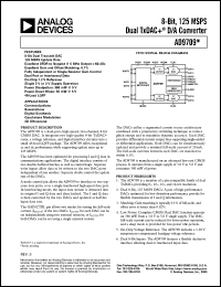 Click here to download AD9709ASTRL Datasheet