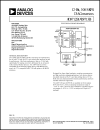 Click here to download AD9713BTQ/883B Datasheet