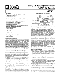 Click here to download AD9752ARRL Datasheet