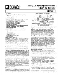 Click here to download AD9754ARUZRL7 Datasheet