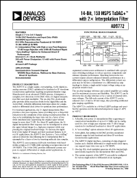 Click here to download AD9772AST Datasheet