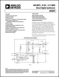 Click here to download AD9859 Datasheet